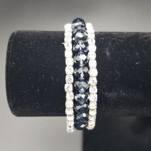 Blue & White Stone Bracelet